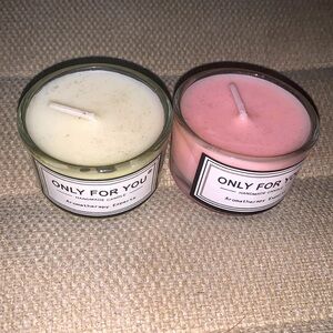 Only For You Handmade Candle Aromatherapy Experts x2